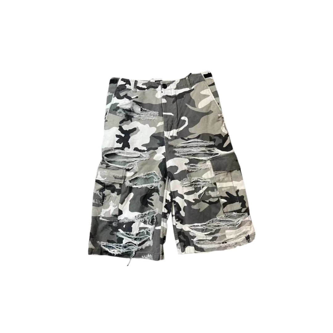 Balenciaga Camo Baggy Shorts