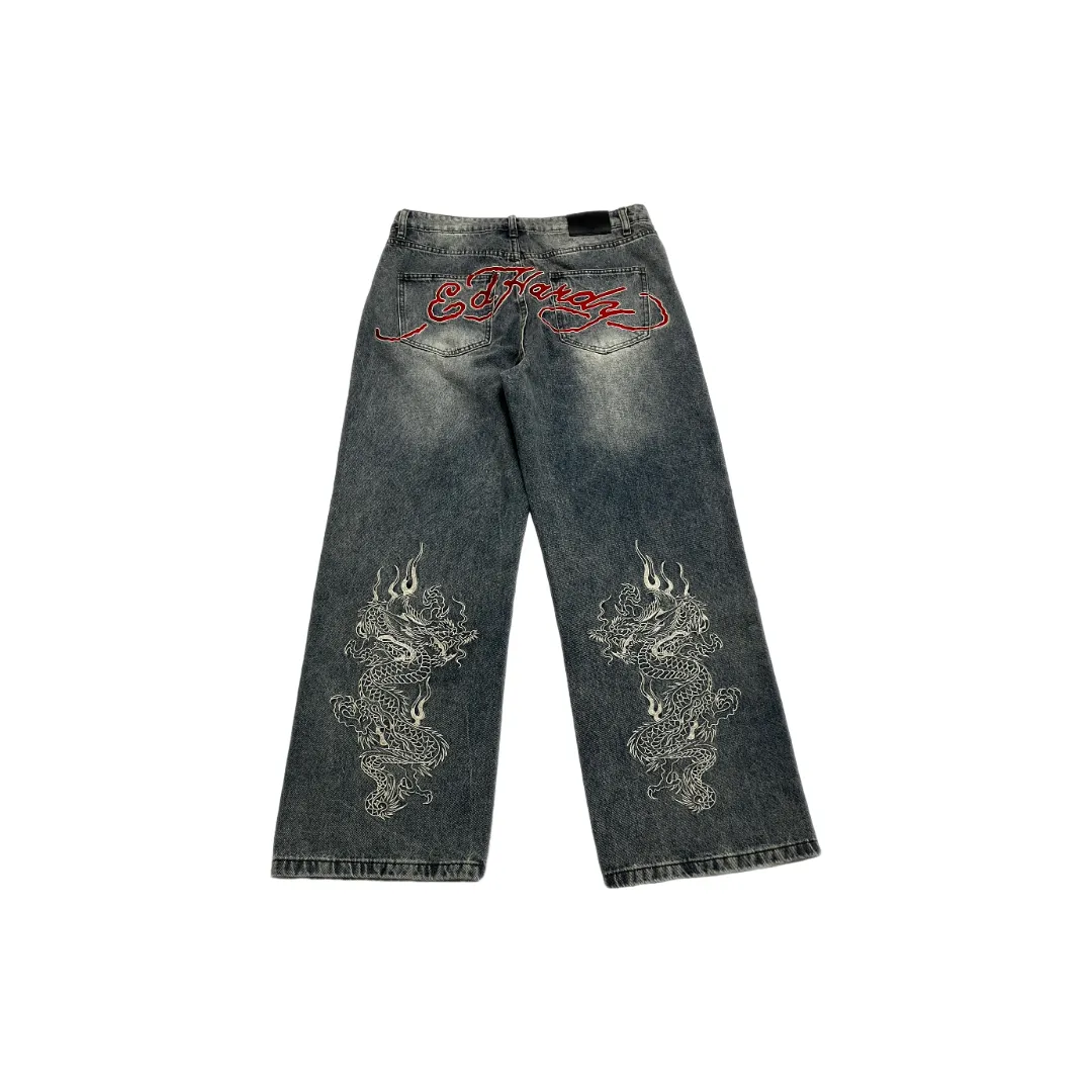 Baggy Washed Jeans